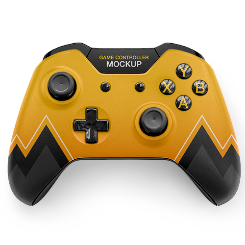 Wireless Game Controller – Yellow & Black Edition